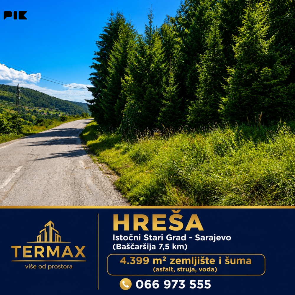 Zemljište Sarajevo - Hreša 3