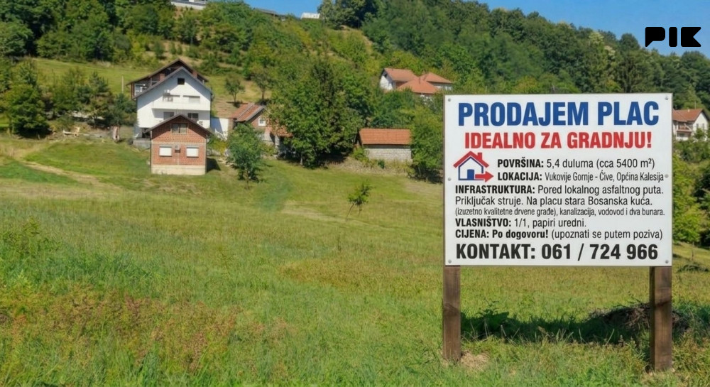 Zemljište Kalesija, Vukovije Gornje - Ćive 2