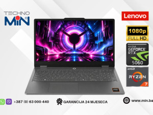 LENOVO LOQ Essential 15.6" Ryzen 7 170, 16GB 512GB SSD, RTX 5060