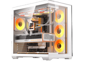 C280 ARGB RX 9060 XT Gaming ICE 16GB: Ryzen 9700X 32GB 1TB
