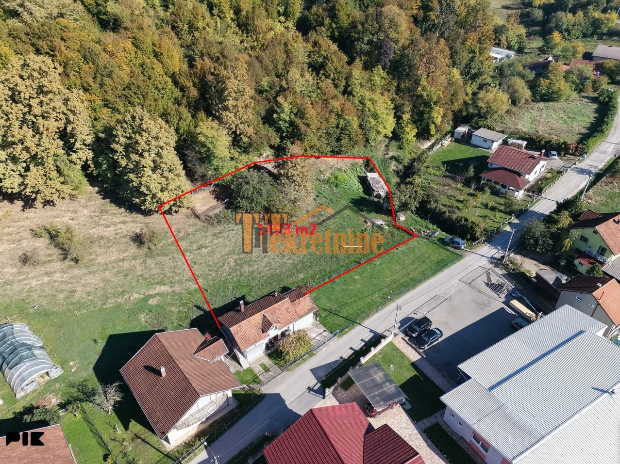 Zemljište 1493 m2 - Drakulić