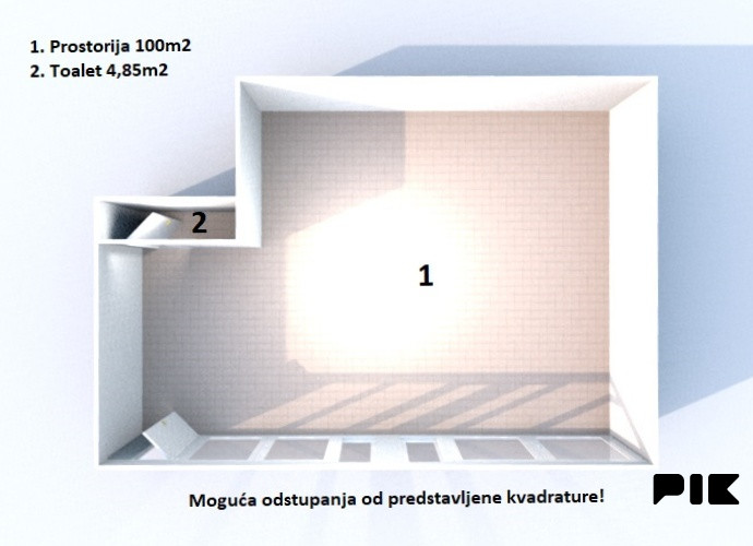 Poslovni prostor, na frekventnoj lokaciji, Vogošća 2