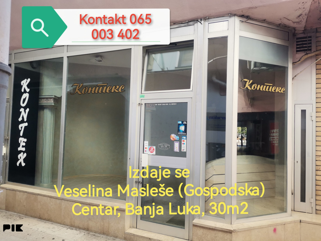 Poslovni prostori Centar, Banja Luka 30m2