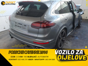 DIJELOVI PORSCHE CAYENNE 3.0 DIZEL 2016 MJENJAC MOTOR CVVA