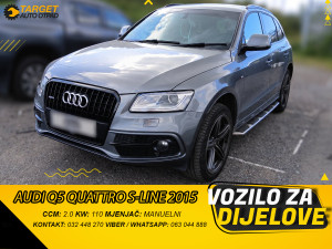 DIJELOVI AUDI Q5 2.0 DIZEL 2015 4X4 S-LINE MJENJAC MOTOR CJCD