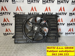 Ventilator HLADNJAKA Audi A4 B9 8W 2,0 TDI 2017 8W0959