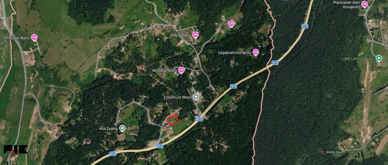PRODAJA GRAĐEVINSKOG ZEMLJIŠTA 1753 m2 - Jelik - Nišići - Ilijaš 3