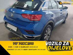 DIJELOVI VW T-ROC 1.0 BENZIN 2018 MJENJAC MOTOR CHZJ