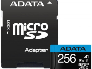 Micro sd Adata Premier 256gb + adapter Class 10 / UHS-1 U1 AUSDX