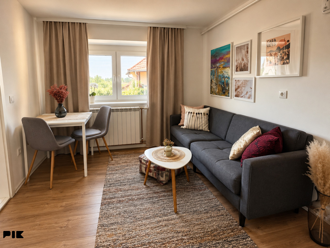 Apartament 3 camere, 40 m²