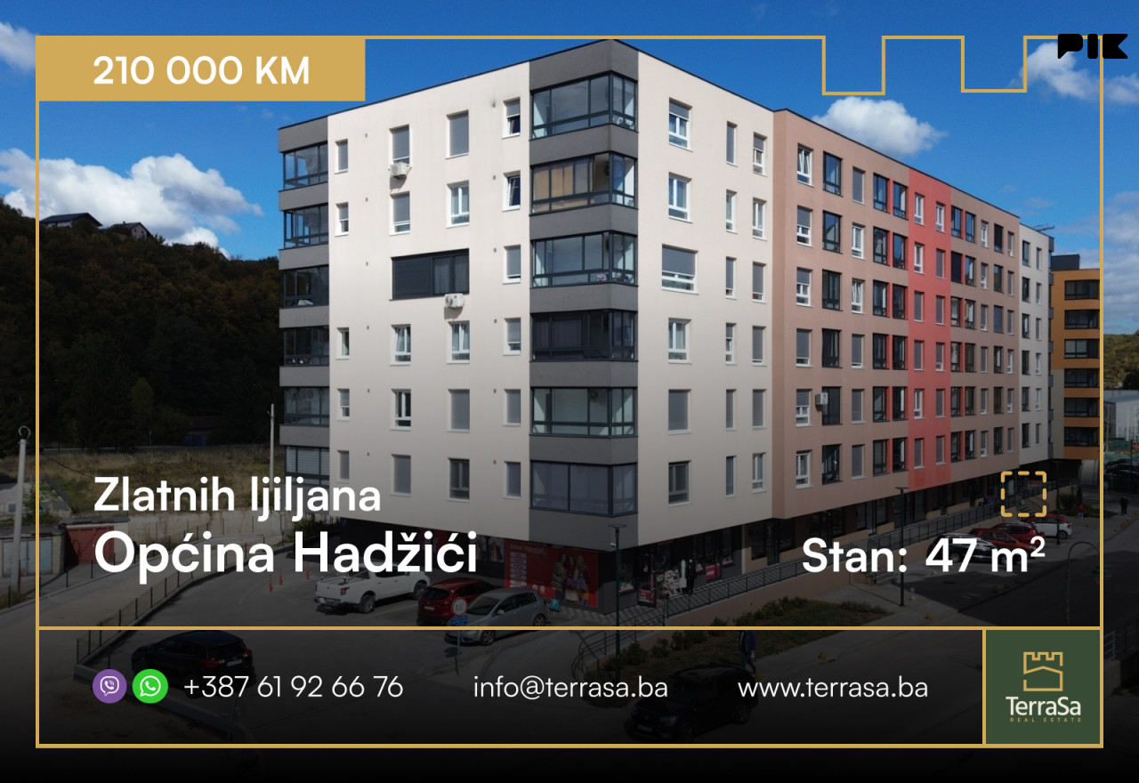 Stan 47 m2/ Hadžići