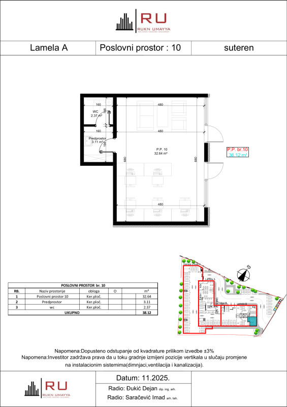 MY SPACE/ Poslovni prostor/ Sip/ THE PEARL/ 38m2 2