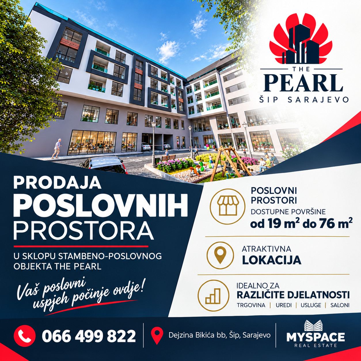 MY SPACE/ Poslovni prostor/ Sip/ THE PEARL/ 67m2 3
