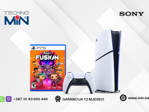Sony PlayStation 5 Slim E-Chassis + Funko Fusion PS5 (Disk 1TB)