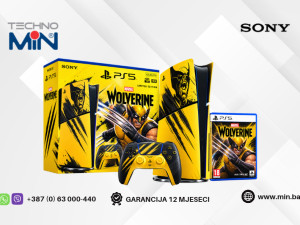 Sony PlayStation 5 Slim Marvel's Wolverine Battle Digital Edition