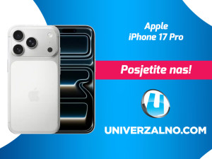 Apple iPhone 17 Pro 256GB, Silver (srebrena boja)