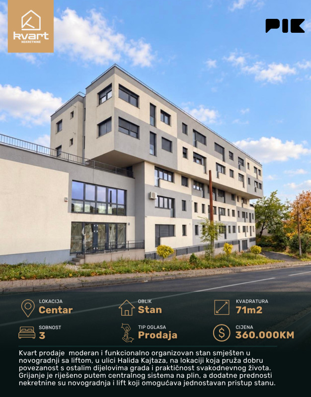 Stan i Garaža Sarajevo - Centar | Kvart Nekretnine
