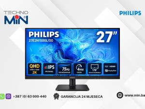 Monitor Philips 27E2N1500L 27" IPS, QHD, 75Hz, 4ms