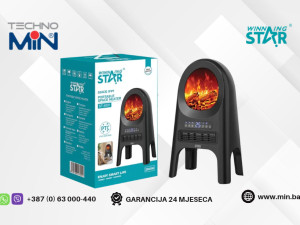 Winning Star keramička PTC grijalica ST-4091 2000W Efekat Crna