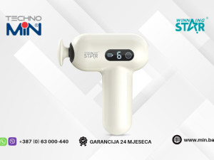 Winning Star masažni pištolj duboka masaža ST-6400 1500mAh, White