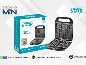 Winning Star toster za sendviče ST-9458 1200W Black/Inox