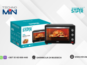 Winning Star električna mini pećnica ST-9620 38L 1600W Black