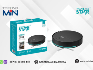 Winning Star robotski usisivač ST-9799 16W 350Pa Matt Black