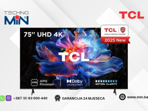Televizor TCL 75V6C (2025) 75" 4K Direct LED Google TV (Smart TV)