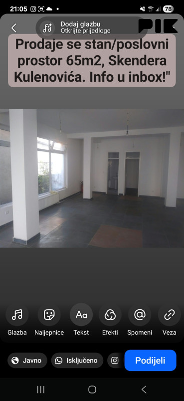 Stanovi i apartmani Brčko 64m2