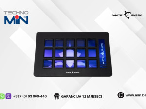 White Shark kontroler za streaming Dock WSD-100 Qilaut, Crna
