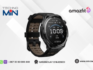Amazfit Balance 3 Titanium Alloy Pametni sat W2677GL4N, Black