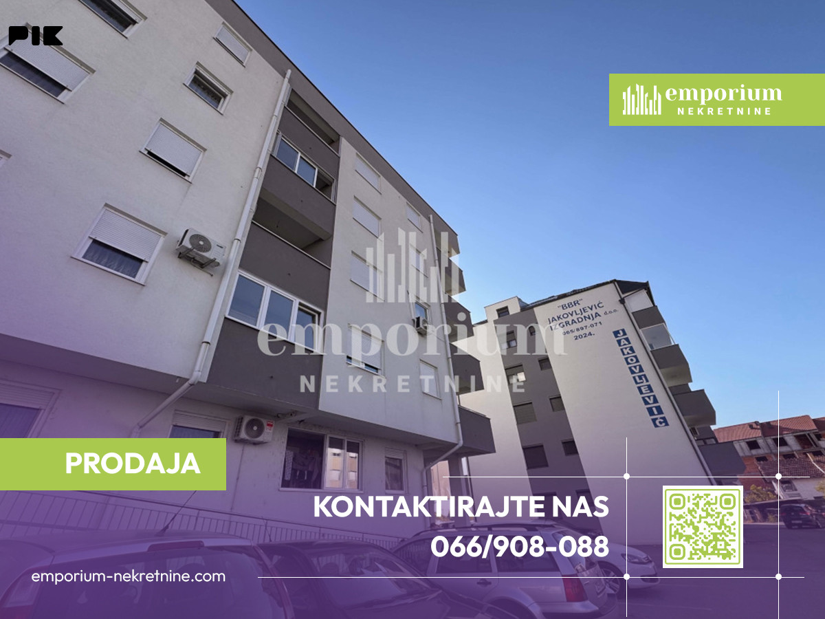 Useljiv trosoban stan 74 m2 sa liftom, I sprat ID:2825/BN