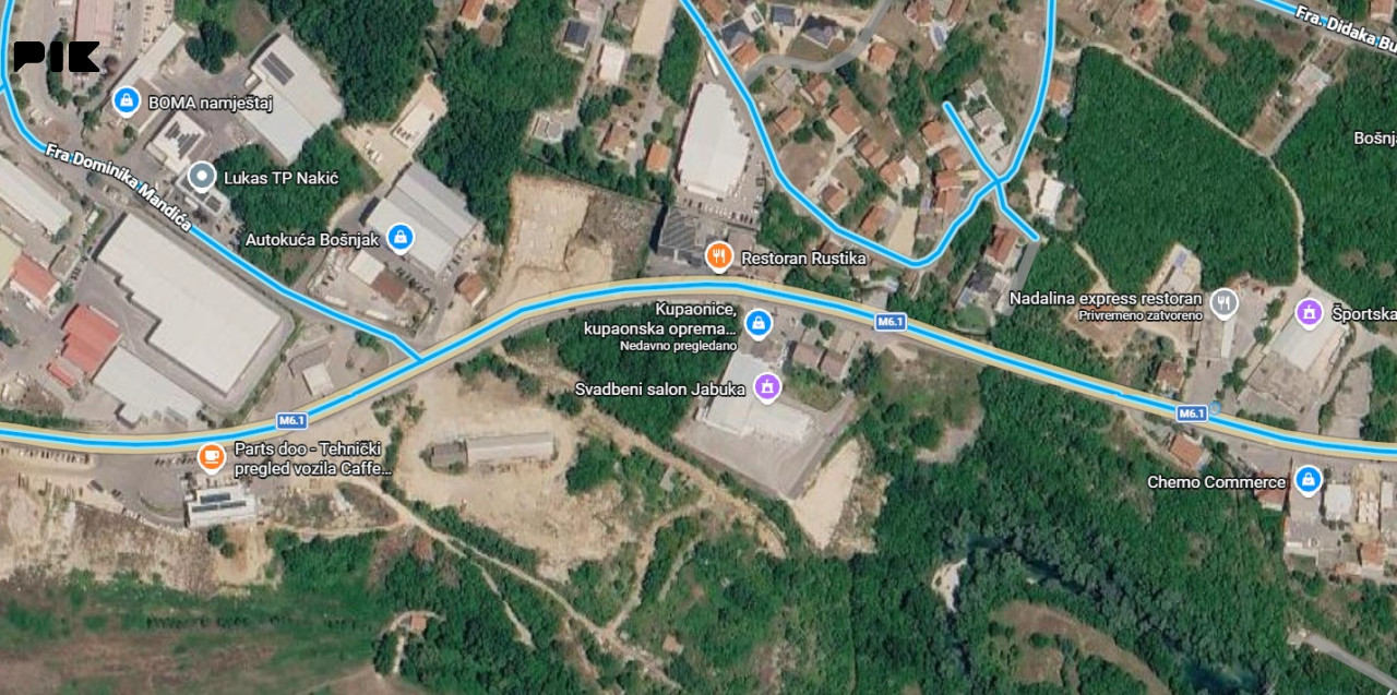 Zemljište Široki Brijeg 3747m2