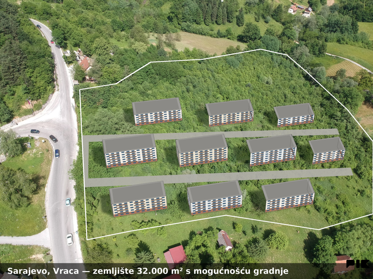 Zemljište Sarajevo - Vraca - 32000m2