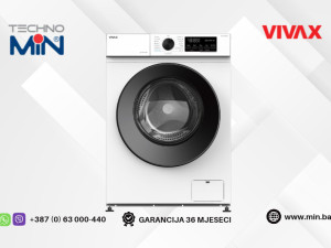 Vivax WFL-120815BDSI veš mašina 8 kg, 1200 rpm, Inverter, Bijela