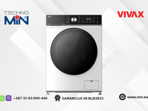 Vivax WFL-140816PSI veš mašina 8 kg, 1400 rpm, Inverter, Bijela