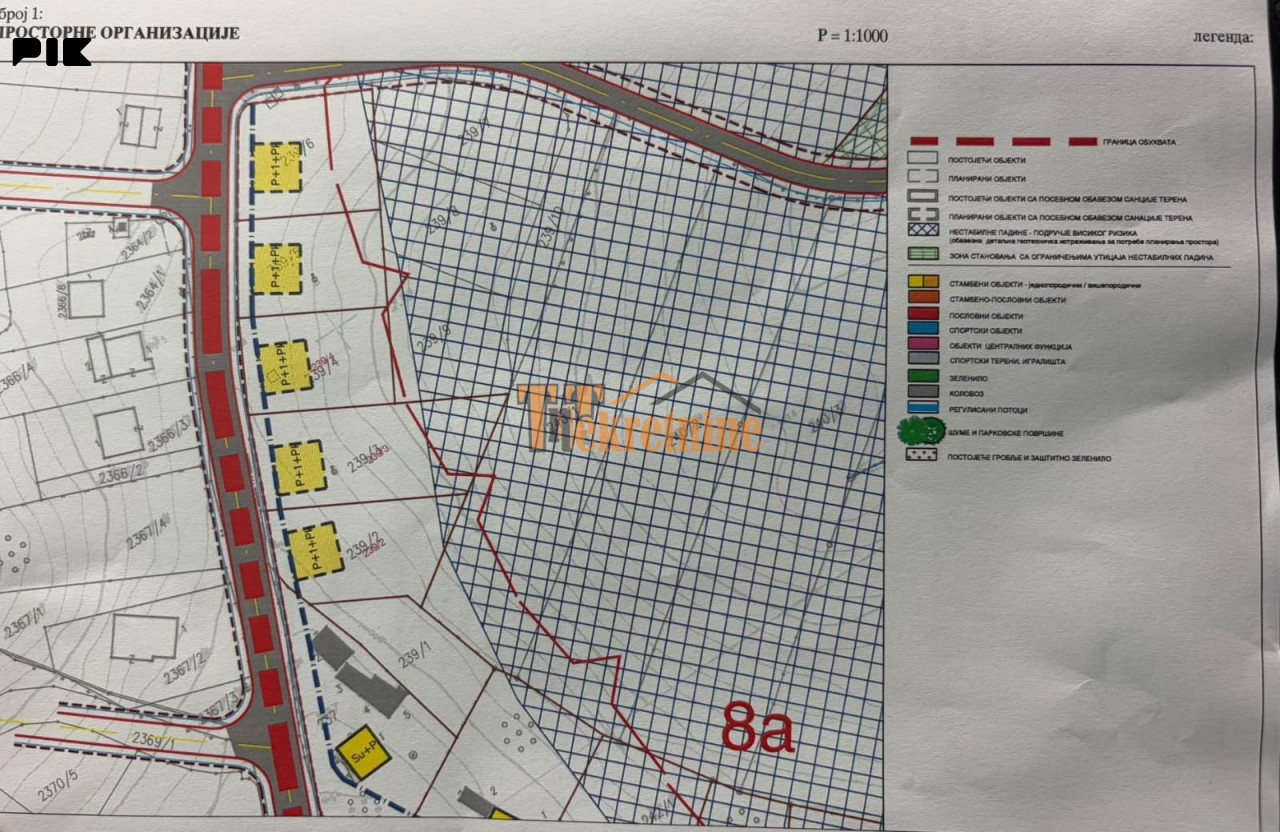 Prodaje se plac od 712 m2 - Starčevica 2