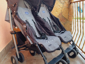DJECIJA KOLICA Bebe Kisobran ZA BLIZANCE Dupla  CHICCO ECHO