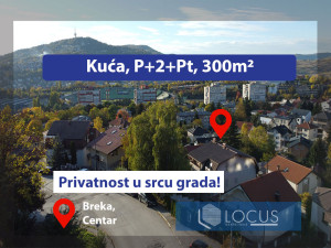 LOCUS: TOP LOKACIJA!! Kvalitetna kuća, Breka, Centar