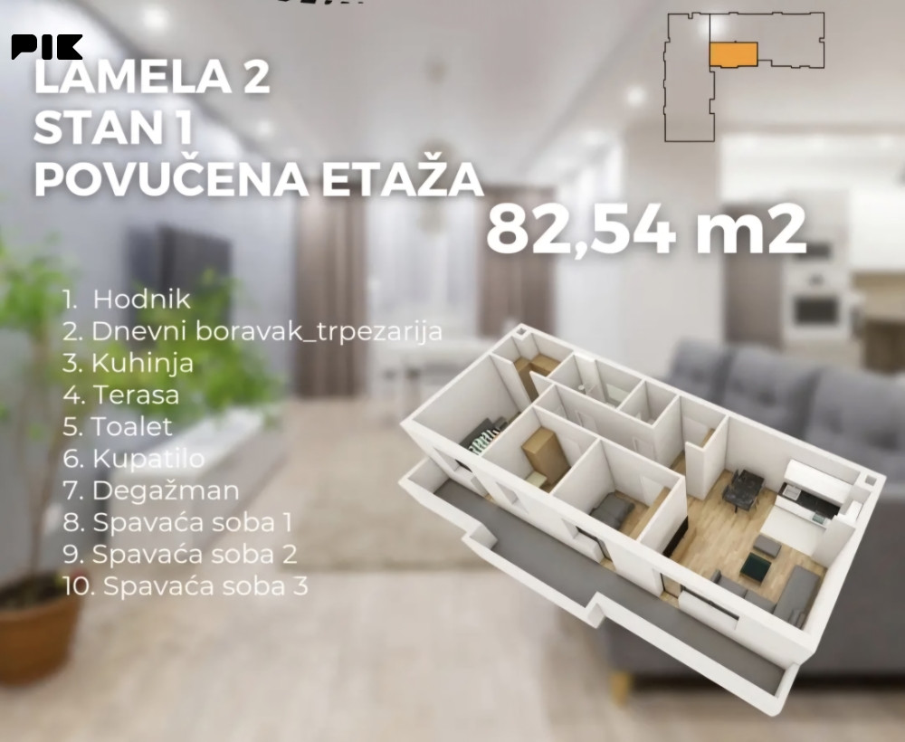 Stan/apartman Pale
