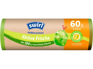 SWIRL vreće za smeće s mirisom citrusa 60L, 8 kom - 11033