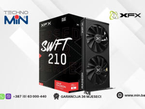 XFX Speedster SWFT 210 AMD Radeon RX 7600 Core 8GB GDDR6 128-bit