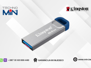 Kingston DT Kyson 64GB USB Stik 3.2 220MB/s Metalni DTKNG2/64GB