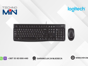 Logitech MK120 USB set tastatura i miš US layout 920-002565 Black