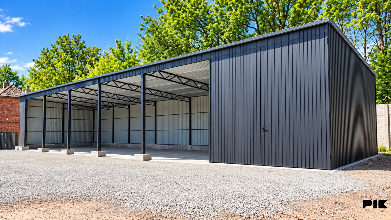 Montažni objekti MONTAŽNA METALNA HALA 20 x 6 m
