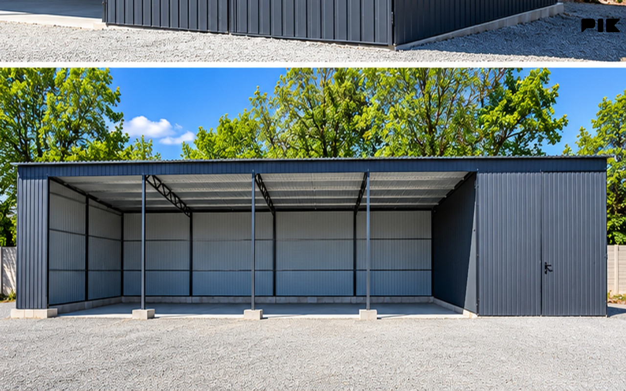 Montažni objekti MONTAŽNA METALNA HALA 20 x 6 m 3
