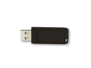 USB memorijski stik 2.0 Verbatim 64GB, crni, slider