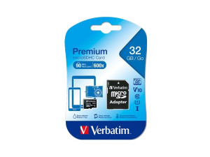 Memorijska kartica Verbatim 32GB, (C10) UHS-I, sa adapterom