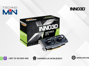 INNO3D NVIDIA GeForce GTX 1650 Twin X2 OC V2 4GB GDDR6 128-bit