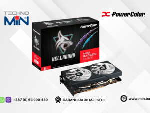 PowerColor Hellhound RX 7600 8GB GDDR6 128-bit (RX7600 8G-L/OC)